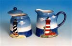 LHT1955 Lighthouse Sugar & Creamer Set